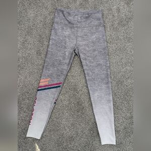 Peloton Women's Size Medium Sparkle Athletic Leggings Biking Hiking Outdoor